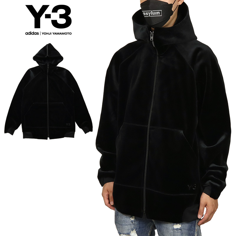 B系 ストリート系 | Y-3 | ワイスリー | VELVET FULL ZIP HOODIE ...